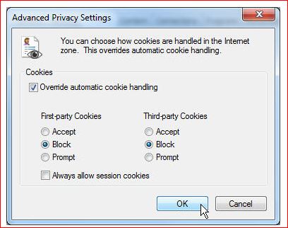 control computer cookies